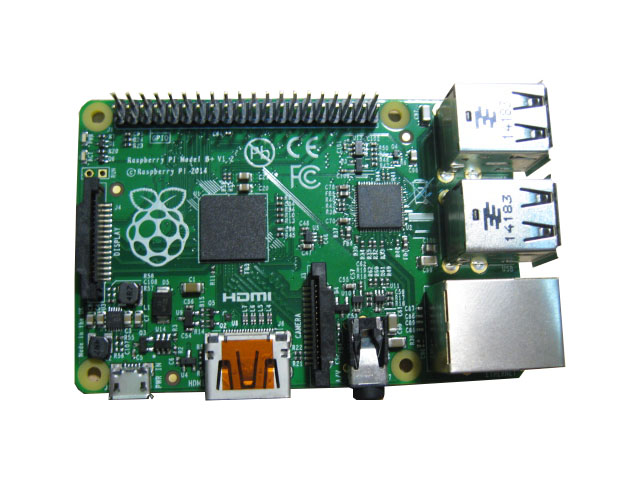 Raspberry Pi model B+ 512 Mb (миникомпьютер / микрокомпьютер / GPIO / тонкий клиент / thin client / RDP